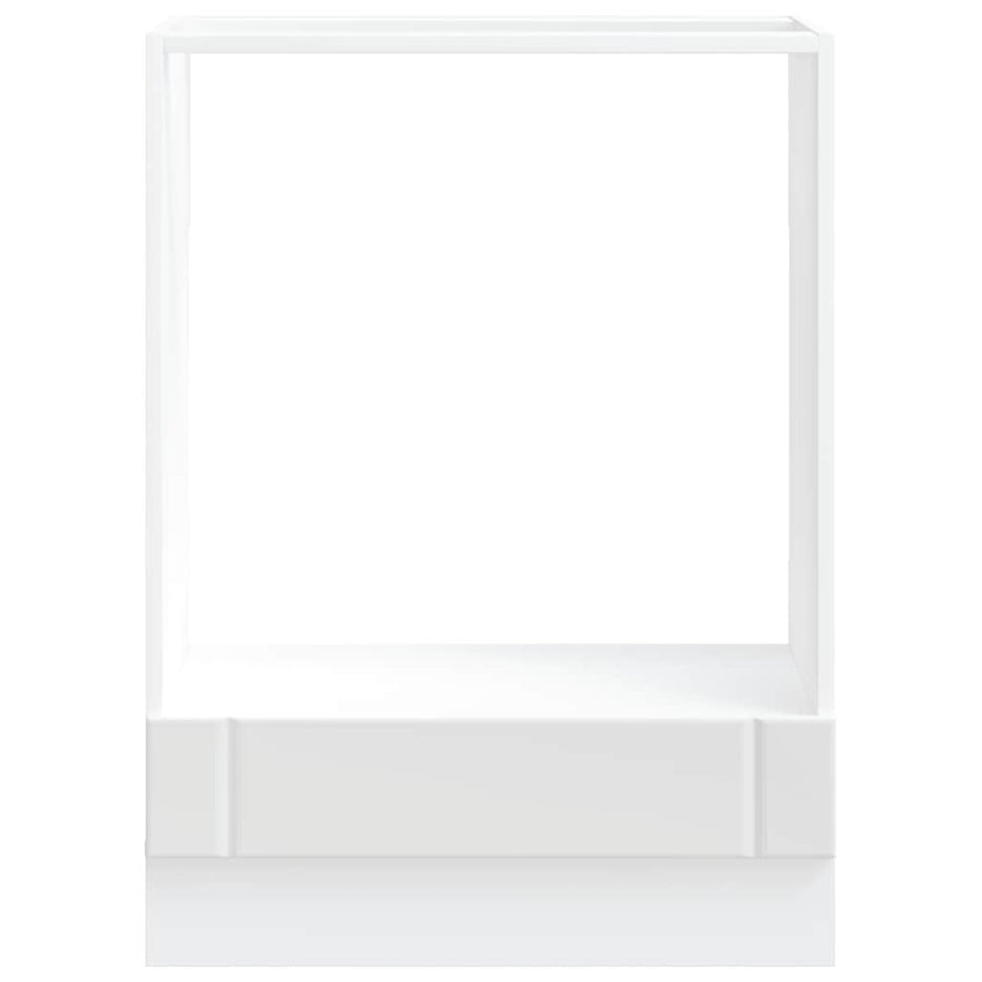 Oven Cabinet Lucca White Engineered Wood