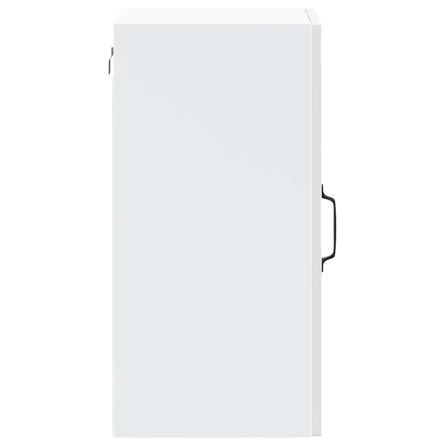 Kitchen Wall Cabinet with Glass Door "Lucca" High Gloss White