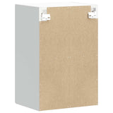 Kitchen Wall Cabinet with Glass Door "Lucca" High Gloss White