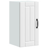 Kitchen Wall Cabinet Lucca White Engineered Wood - Front View