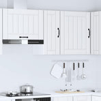 Kitchen Wall Cabinet Lucca White Engineered Wood