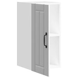 Kitchen Wall Cabinet Lucca White Engineered Wood - 45-Degree Angle