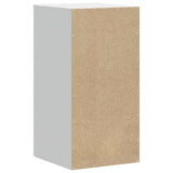 Kitchen Wall Cabinet Lucca White Engineered Wood - Close-Up Angle