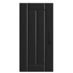 Kitchen Wall Cabinet "Lucca" Black Engineered Wood