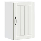 Kitchen Wall Cabinet Lucca White Engineered Wood - Front View