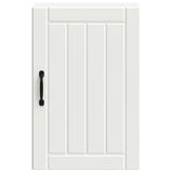 Kitchen Wall Cabinet Lucca White Engineered Wood - 45-Degree Angle