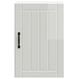 Kitchen Wall Cabinet "Lucca" High Gloss White Engineered Wood