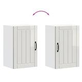Kitchen Wall Cabinet "Lucca" High Gloss White Engineered Wood