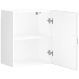 Kitchen Wall Cabinets 2 pcs "Lucca" White Engineered Wood