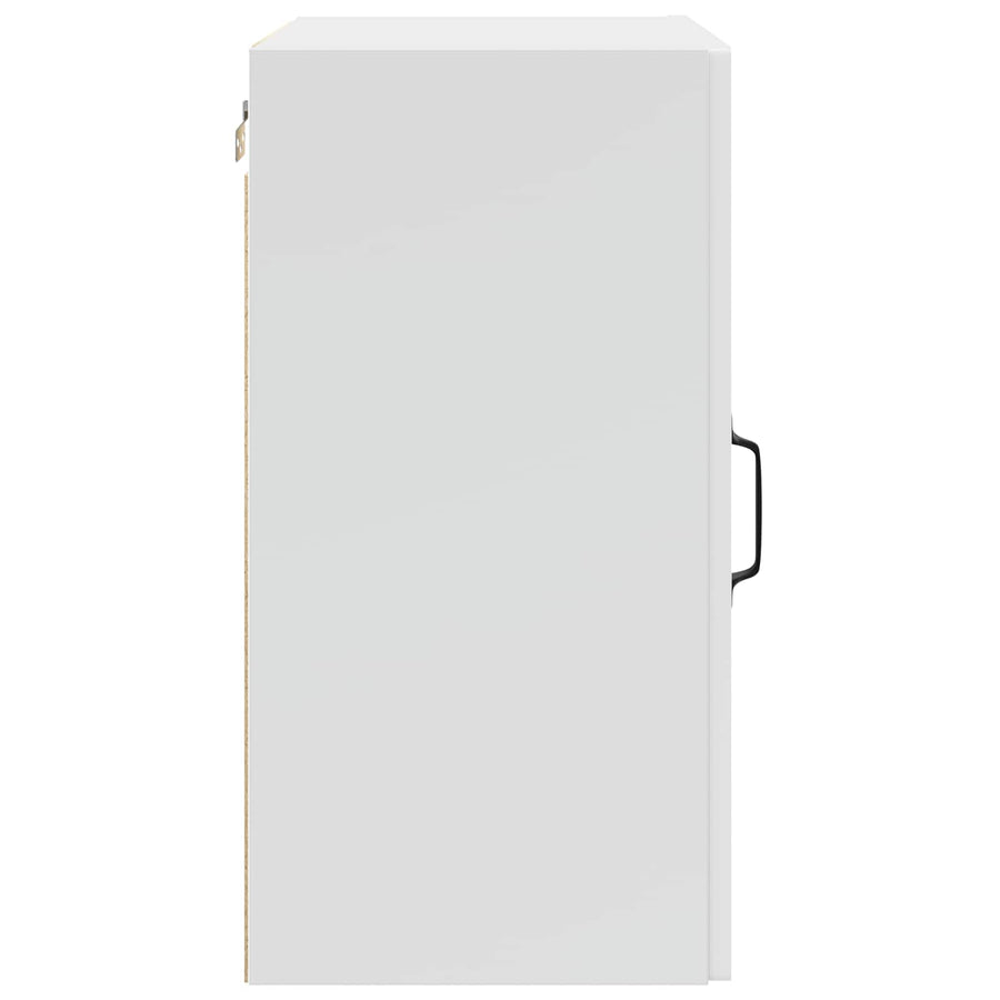 Kitchen Wall Cabinets 2 pcs "Lucca" White Engineered Wood