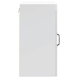Kitchen Wall Cabinet "Lucca" High Gloss White Engineered Wood
