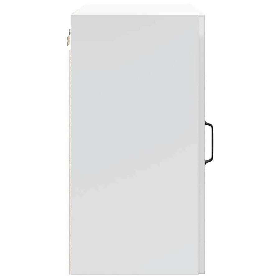 Kitchen Wall Cabinet "Lucca" High Gloss White Engineered Wood