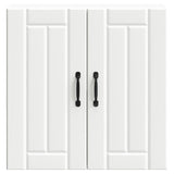 Kitchen Wall Cabinet Lucca White Engineered Wood - 45-Degree Angle