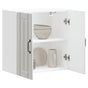 Kitchen Wall Cabinet "Lucca" High Gloss White Engineered Wood
