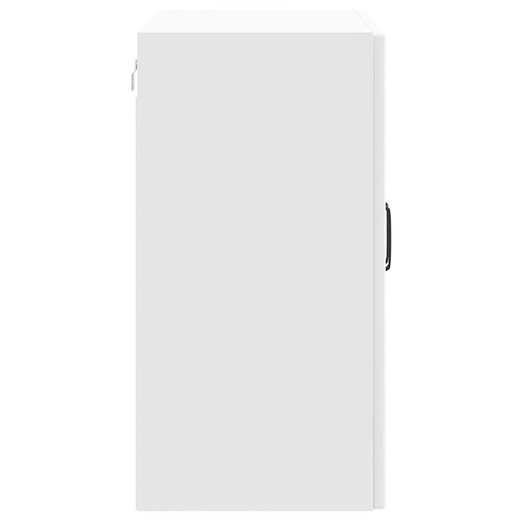 Kitchen Wall Cabinet "Lucca" High Gloss White Engineered Wood