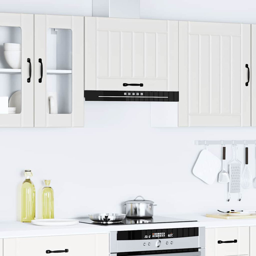 Kitchen Wall Cabinet Lucca White Engineered Wood