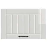 Kitchen Wall Cabinet "Lucca" High Gloss White Engineered Wood