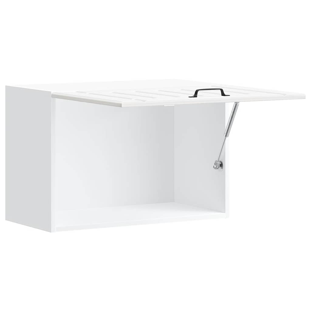 Kitchen Wall Cabinet "Lucca" High Gloss White Engineered Wood