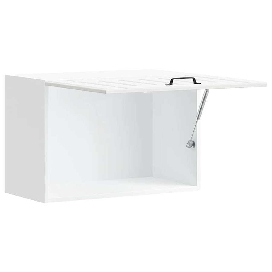 Kitchen Wall Cabinet "Lucca" High Gloss White Engineered Wood