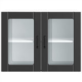 Kitchen Wall Cabinet with Glass Door 