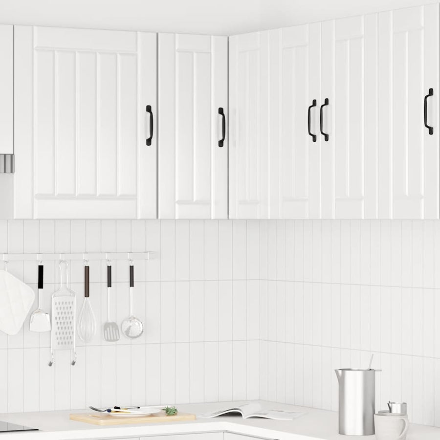 Kitchen Wall Corner Cabinet "Lucca" High Gloss White