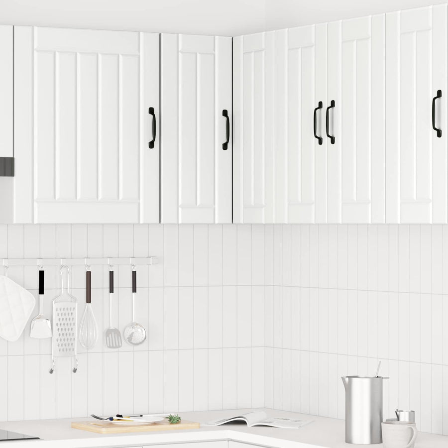 Kitchen Wall Corner Cabinet "Lucca" High Gloss White