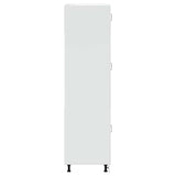 Kitchen Cupboard Lucca White Engineered Wood - 45-Degree Angle