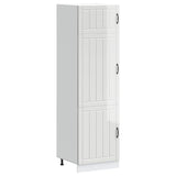 Kitchen Cupboard "Lucca" High Gloss White Engineered Wood