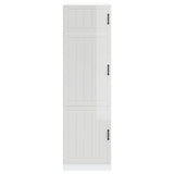 Kitchen Cupboard "Lucca" High Gloss White Engineered Wood