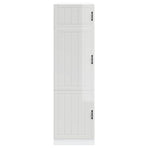 Kitchen Cupboard "Lucca" High Gloss White Engineered Wood