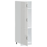 Kitchen Cupboard "Lucca" High Gloss White Engineered Wood