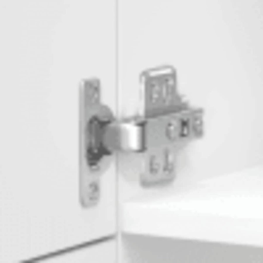 Kitchen Cupboard "Lucca" High Gloss White Engineered Wood