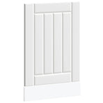 Dishwasher Panel Lucca White Engineered Wood