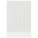 Dishwasher Panel Lucca White Engineered Wood