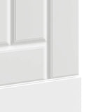 Dishwasher Panel Lucca White Engineered Wood - Close-Up Angle