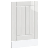 Dishwasher Panel Lucca High Gloss White Engineered Wood