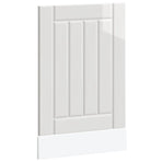 Dishwasher Panel Lucca High Gloss White Engineered Wood