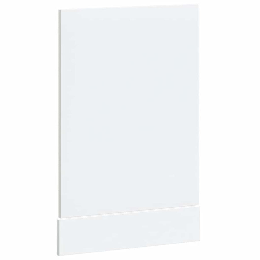 Dishwasher Panel Lucca High Gloss White Engineered Wood