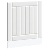Dishwasher Panel Lucca White Engineered Wood