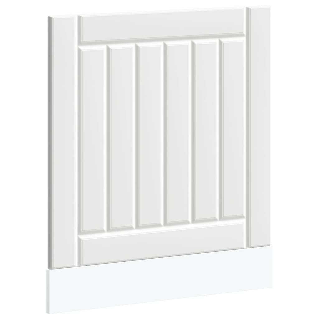 Dishwasher Panel Lucca White Engineered Wood