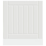 Dishwasher Panel Lucca White Engineered Wood