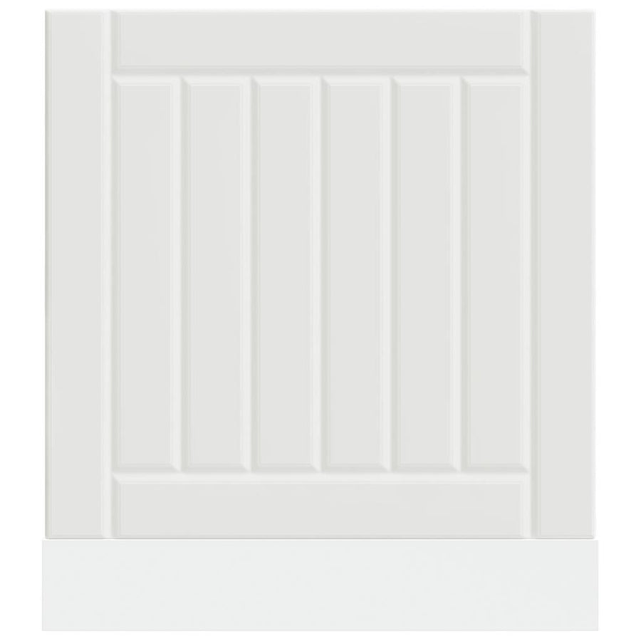 Dishwasher Panel Lucca White Engineered Wood