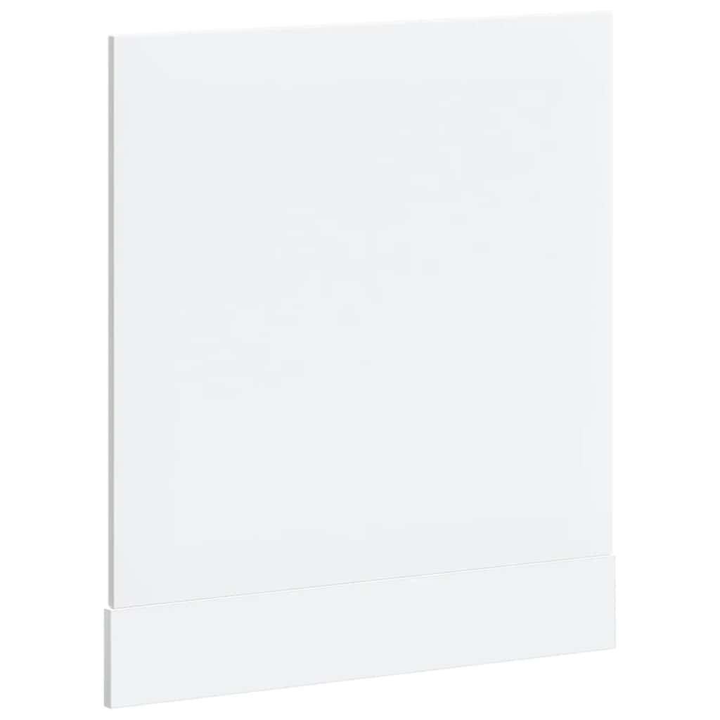 Dishwasher Panel Lucca White Engineered Wood