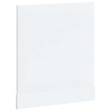 Dishwasher Panel Lucca White Engineered Wood - Rear View