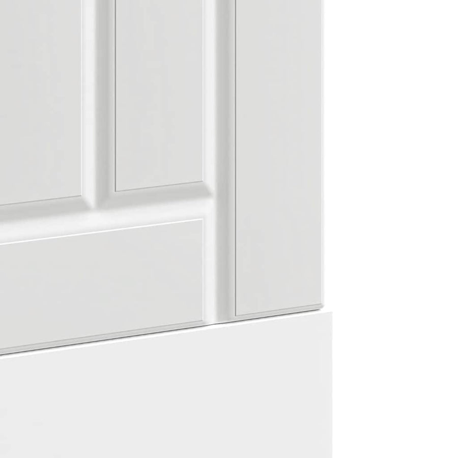 Dishwasher Panel Lucca White Engineered Wood
