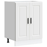 Kitchen Base Cabinet?Porto White Engineered Wood
