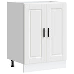 Kitchen Base Cabinet Porto White Engineered Wood