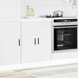 Kitchen Base Cabinet?Porto White Engineered Wood