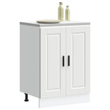 Kitchen Base Cabinet?Porto White Engineered Wood