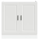 Sink Base Cabinet  Porto White 80x46x81.5 cm Engineered Wood - Top-Down View